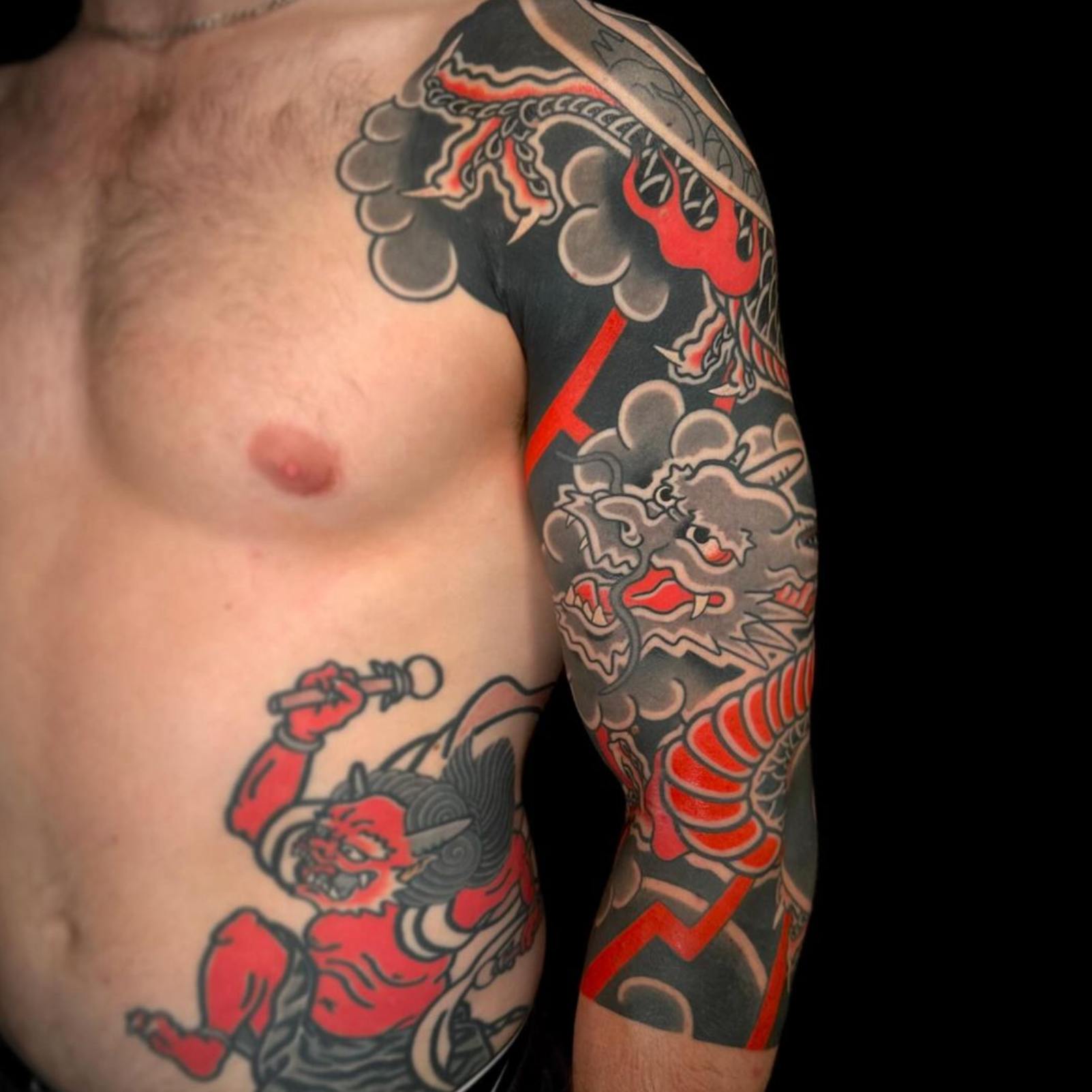 Japanese Dragon Tattooing By Edward Neo