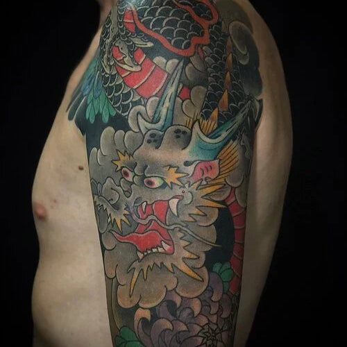 Japanese Dragon Tattooing By Eli Ferguson